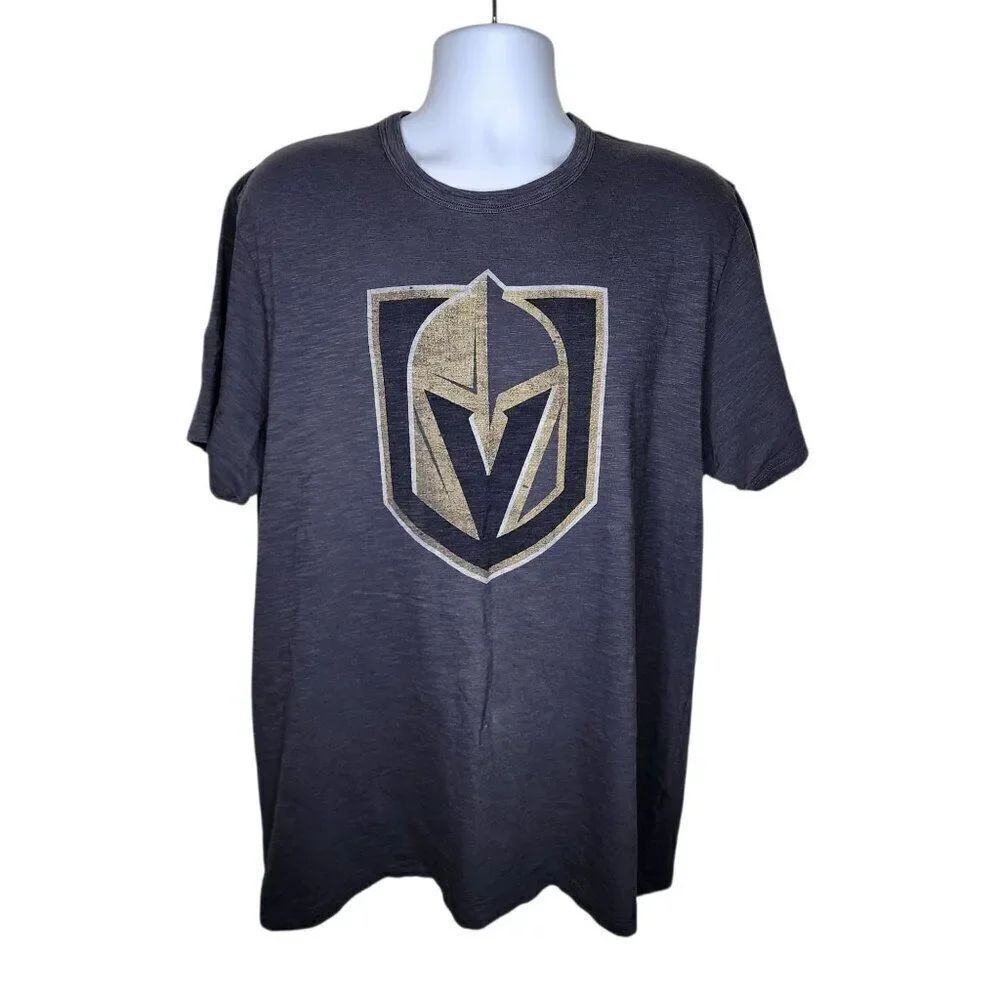 Vegas Golden Knights NHL Sports TShirt Mens Size XXL Gray